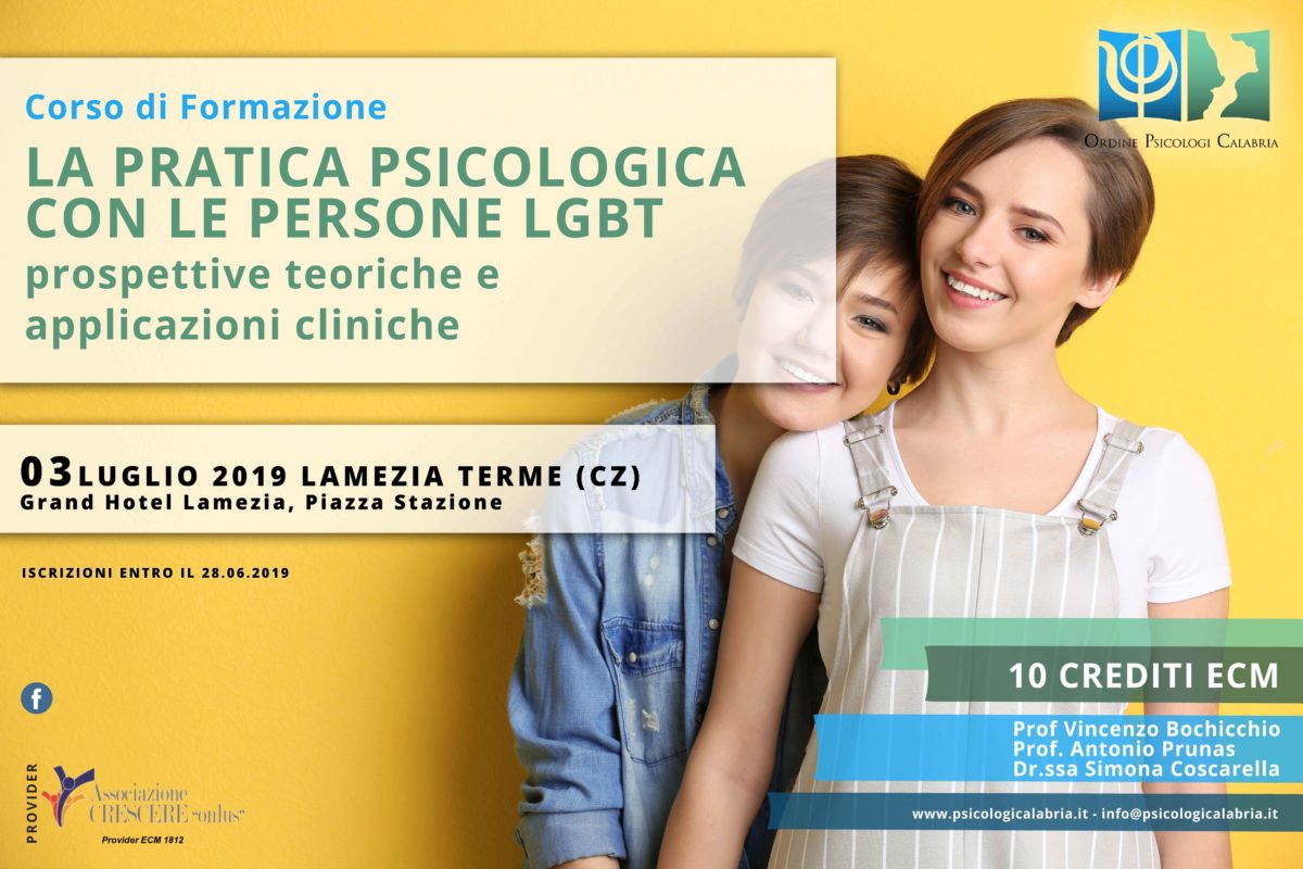 ELENCO PARTECIPANTI La Pratica Psicologica Con Le Persone LGBT 10 